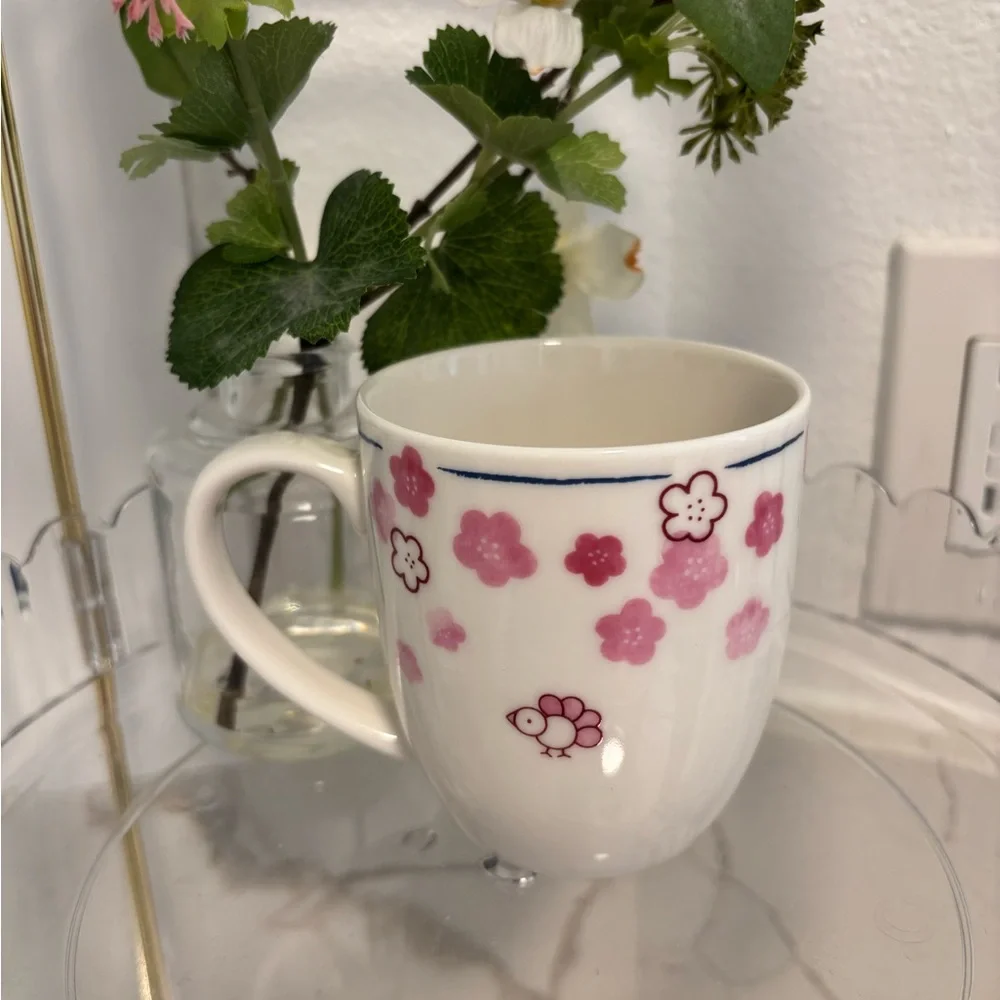 Cute Miffy🐰🌸Pink Sakura Floral Mug